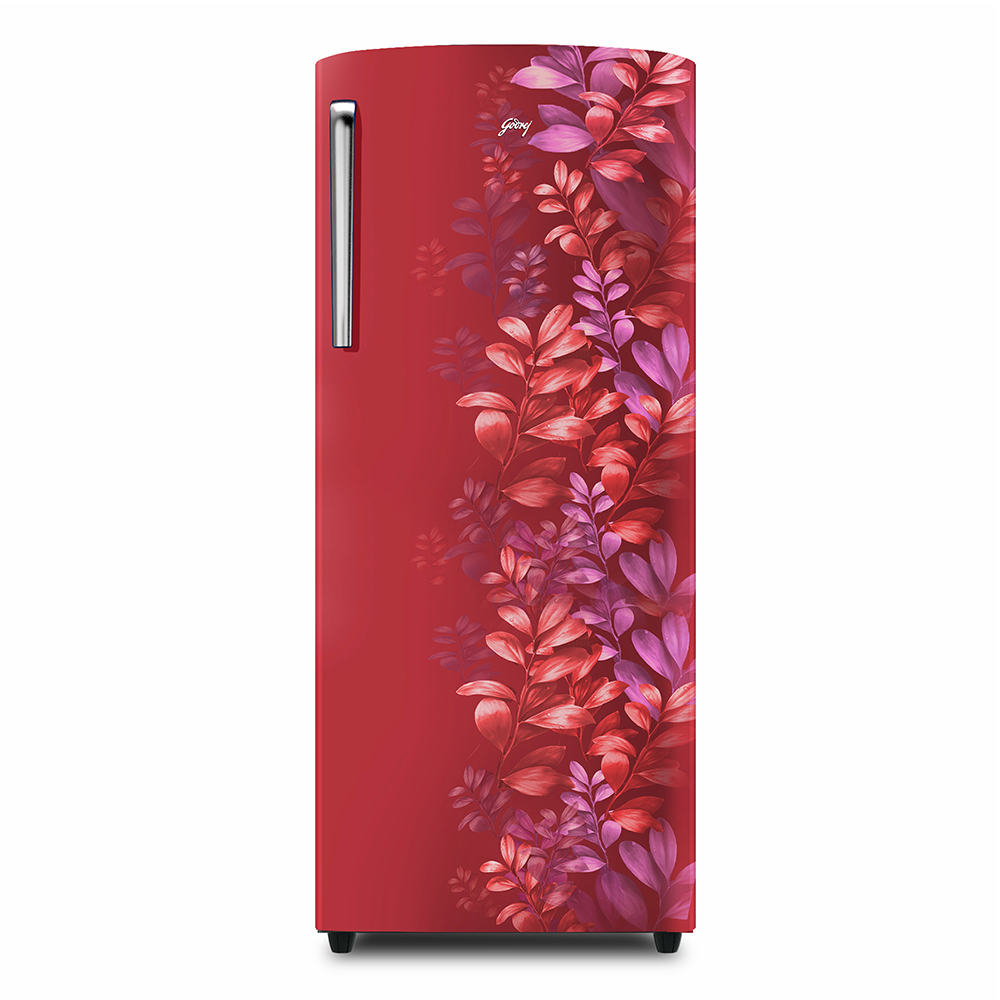 Godrej 245 Liter Single Door Refrigerator (RDEMARVEL 260C EXP THI AR WN) model RDEMARVEL 260C EXP THI AR WN front view - GharOne Nepal